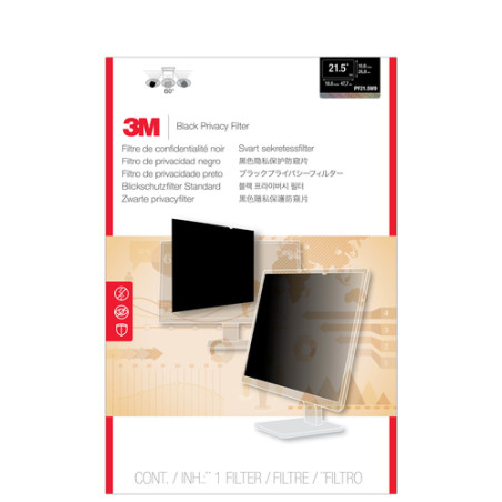 Filtro privacy 3m pf215w9b standard desktop 21,5" 16:9 [7000006417]