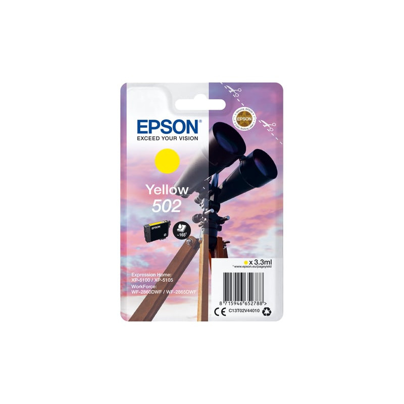 Cartuccia epson c13t02v44010 502 giallo [c13t02v44010]
