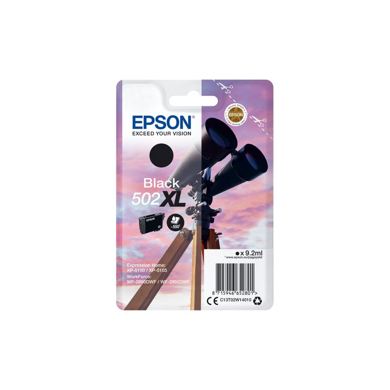 Cartuccia epson c13t02w14010 502xl nero [c13t02w14010]