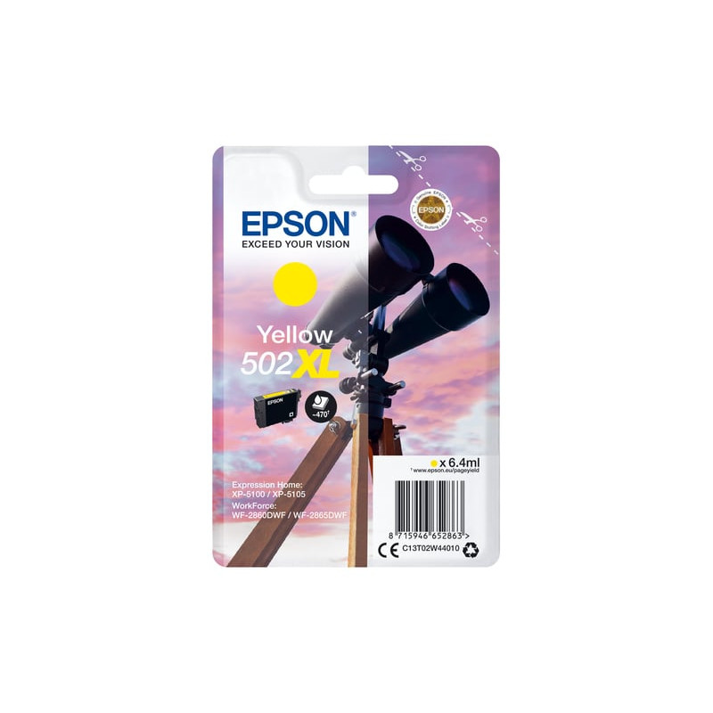 Cartuccia epson c13t02w44010 502xl giallo [c13t02w44010]