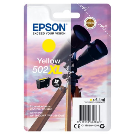 Cartuccia epson c13t02w44010 502xl giallo [c13t02w44010]