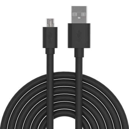 Cavo manhattan usb a / micro-usb 2.0 m/m 1m nero