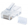 Plug modulari cat.6 rj45 intellinet 90 pz.