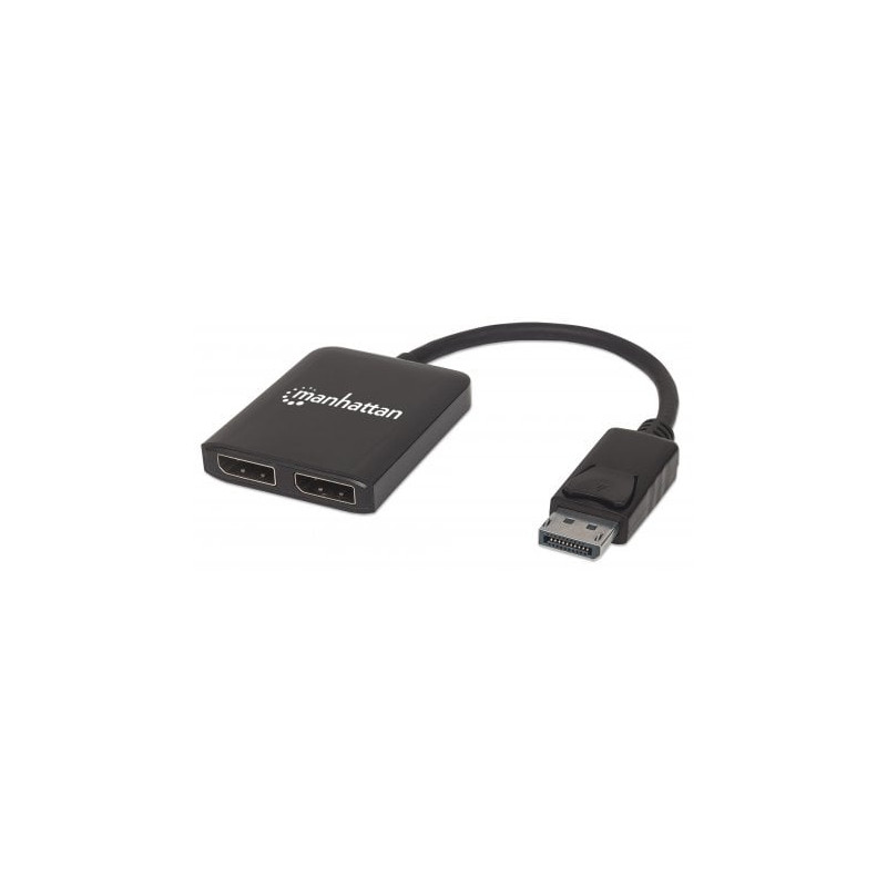 Splitter hub manhattan displayport a 2 porte displayport con mst