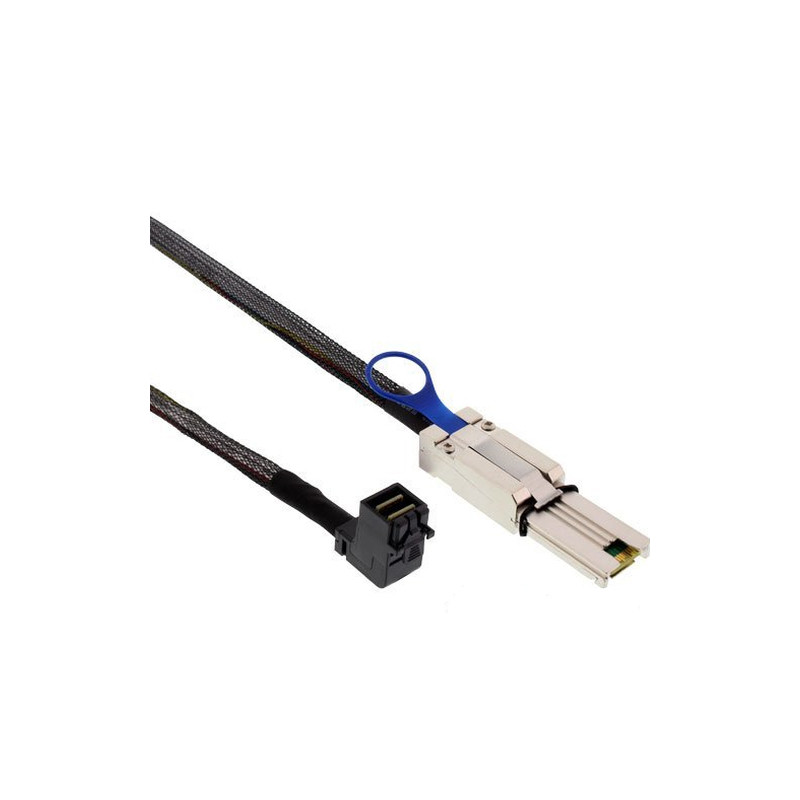 Cavo inline mini sas, sff-8643 a sff-8088, 0,5m, connettore