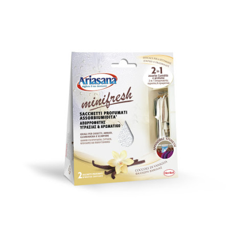 Assorbiumidita' henkel ariasana minifresh 2x50g [2092177]