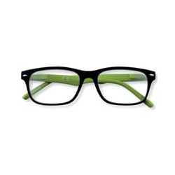 Occhiali da lettura b3 +3,00 - nero, verde - zippo [zippo]
