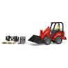 Bruder spielwaren 02191 schaffer loader 2034 con accessori