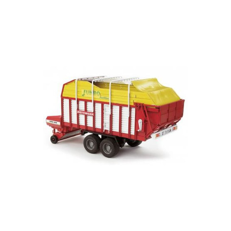 Bruder spielweren 02214 rimorchio imballatrice fieno