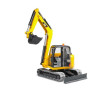 Bruder spielweren 02456 cat mini scavatore