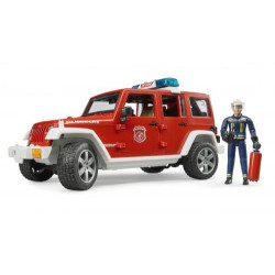 Bruder spielweren 02528 jeep wrangler pompieri