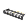 Pannello patch digitus 1u 12-port, 10" modulare patchpanel