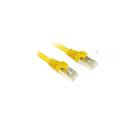 Cavo di rete sharkoon rj45 cat.6 sftp 1,0m giallo [4044951014774]