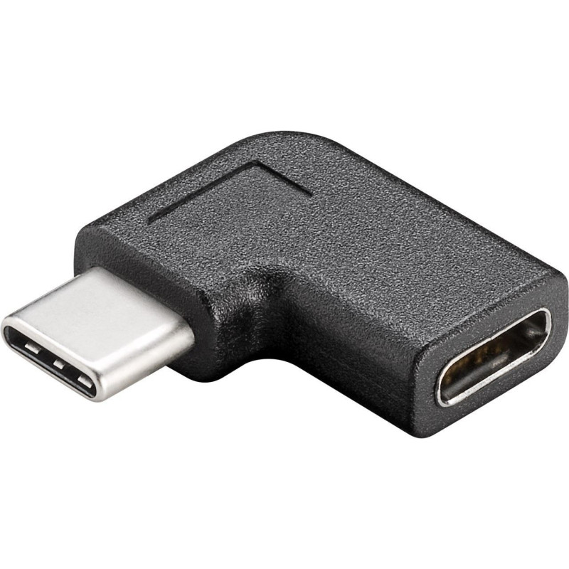 Adattatore goobay usb-c m/f angolato