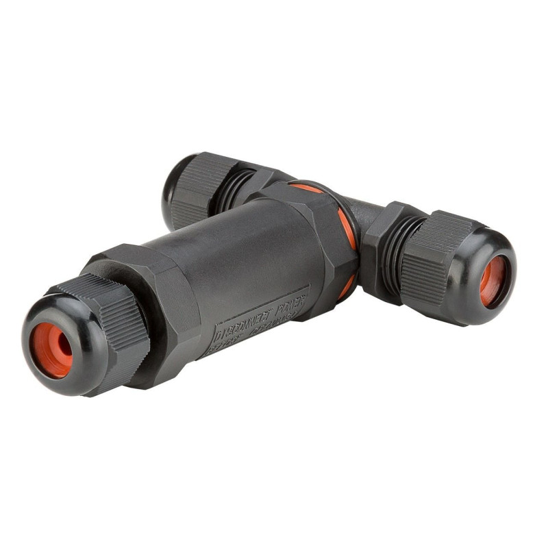 Connettore goobay a t impermeabile per cavo, ip68