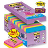value pack 16 blocco 90fg post-it? super sticky z-notes 76x76mm