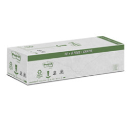 Value pack 24 blocco 100fg post-it? carta riciclata giallo 76x76mm