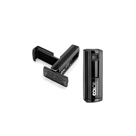Timbro pocket stamp plus 30 nero 18x47mm autoinchiostrato colop [psp30n]