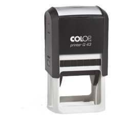 Timbro printer q43 43mm quadrato autoinchiostrante colop [printer.q43]