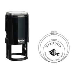 Timbro trodat printy 4638 diam. 38mm [76854]