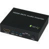 Inseritore audio techly hdmi 4k2k