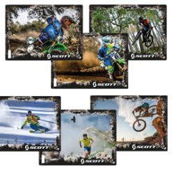 Maxiquaderno a4 40fg+2 80gr 4mm sport scott be more special 2017