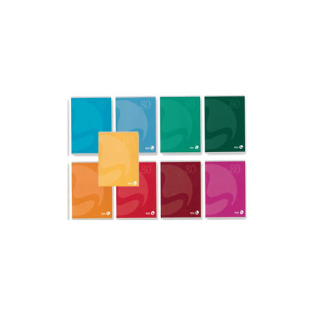 Maxiquaderno cartonato a4 80gr 96fg+1 1rigo color 80 bm [0105364]