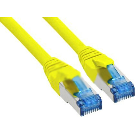 Cavo di rete patch inline s/ftp (pimf), cat.6a (10giga), 500mhz,