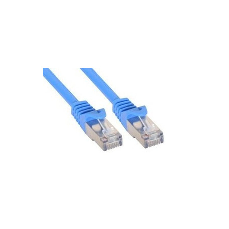 Cavo di rete patch inline sf/utp, cat.5e, guaina pvc, cu (100 rame),