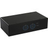 Switch kvm inline , 2 porte, usb 3.0 vga audio, hub usb 3.0, kit