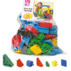 Cwr j401 super glisso gioco degli ingranaggi conf. da 140 pz. assortiti