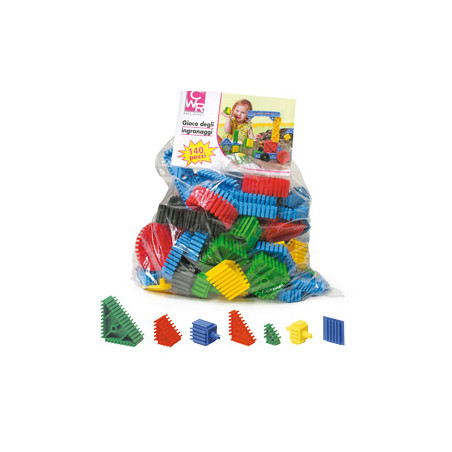 Cwr j401 super glisso gioco degli ingranaggi conf. da 140 pz. assortiti