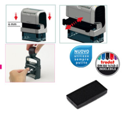 Tamponcino trodat 6/5756 nero [tr9003]