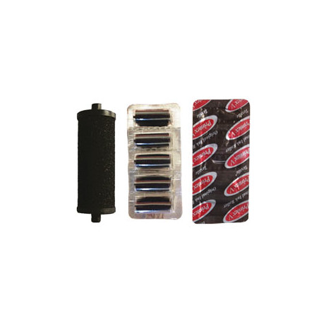 Tampone inkroll per prezzatrici smart e printex z nero [tamp/sm07]
