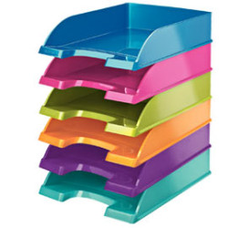 Portacorrispondenza leitz standard plus metal wow viola [52263062]