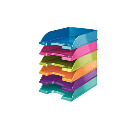 Portacorrispondenza leitz standard plus metal wow viola [52263062]