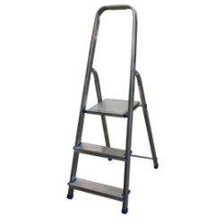 Scala marchetti stella basic domestica 3 gradini in alluminio [21028]