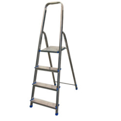 Scala marchetti stella basic domestica 4 gradini in alluminio [21024]