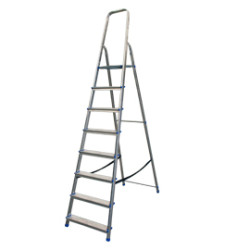 Scala marchetti stella basic domestica 8 gradini in alluminio[21031]