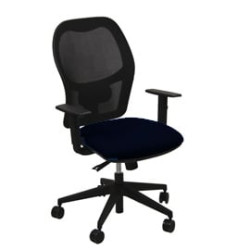 Poltrona semidirezionale unisit hubble nero [huhu/br/en]