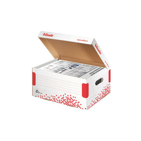 Scatola container esselte speedbox medio 32.5x36.7x26.3cm [623912]