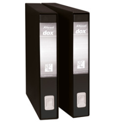 Registratore a leva dox esselte protocollo dorso 5cm nero [d26510]