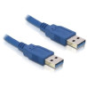 Delock cable usb 3.0-a male/male 1m [82534]