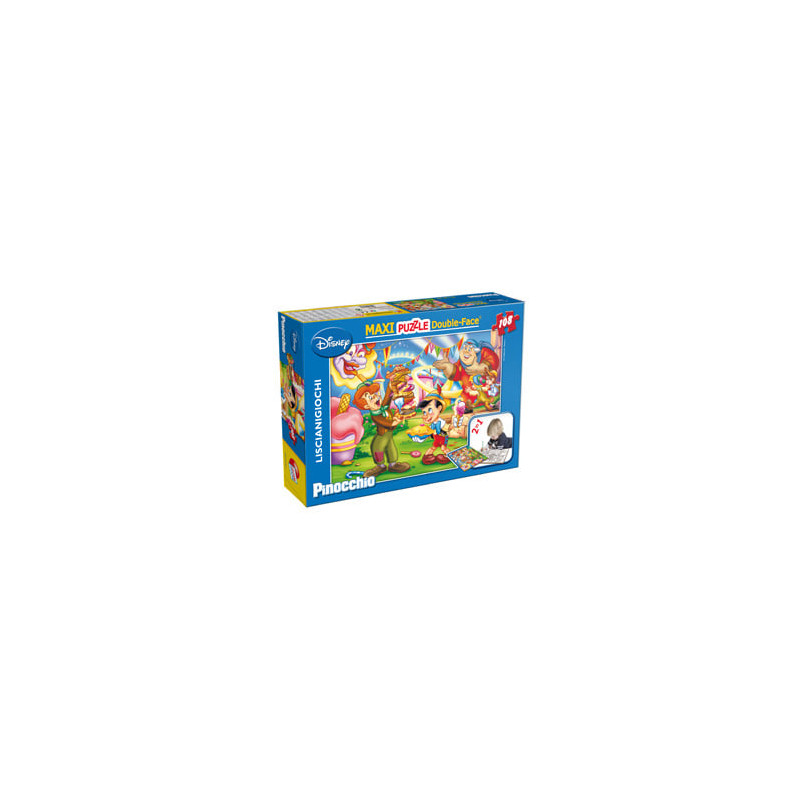 Lisciani 31757 puzzle supermaxi pinocchio 108 pezzi 70x50cm [31757]