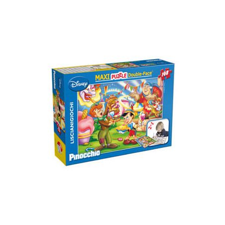 Lisciani 31757 puzzle supermaxi pinocchio 108 pezzi 70x50cm [31757]