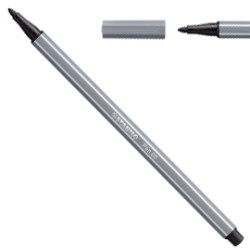 Penarello stabilo pen 68/96 grigio scuro 10pz [68/96]