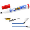 Marcatore p.tonda 1.5mm rosso whiteboard velleda? 1701 recycled bic?