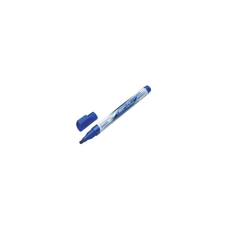 Marcatori p.tonda whiteboard velleda? liquid ink pocket bic? blu