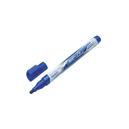 Marcatori p.tonda whiteboard velleda? liquid ink pocket bic? blu