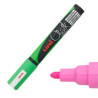 Marcatore a gesso liquido uni chalk p.tonda verde fluo uni mitsubishi